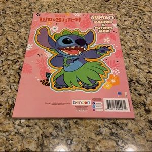 Disney | Toys | Disney Lilo And Stitch Jumbo Coloring And Activity Book ...
